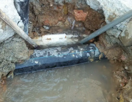 白沟测漏水之水管漏水